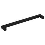 vidaXL Mânere de dulap, 5 buc., negru, 224 mm, oțel inoxidabil