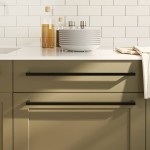 vidaXL Mânere de dulap, 5 buc., negru, 480 mm, oțel inoxidabil vidaXL Mânere de dulap, 5 buc., negru, 480 mm, oțel inoxidabil