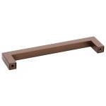 vidaXL Mânere de dulap, 5 buc., bronz, 192 mm, oțel inoxidabil
