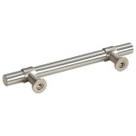 vidaXL Mânere de dulap, 10 buc., argintiu, 96 mm, oțel inoxidabil vidaXL Mânere de dulap, 10 buc., argintiu, 96 mm, oțel inoxidabil