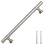 vidaXL Mânere de dulap, 10 buc., argintiu, 128 mm, oțel inoxidabil vidaXL Mânere de dulap, 10 buc., argintiu, 128 mm, oțel inoxidabil