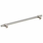 vidaXL Mânere de dulap, 5 buc., argintiu, 224 mm, oțel inoxidabil vidaXL Mânere de dulap, 5 buc., argintiu, 224 mm, oțel inoxidabil