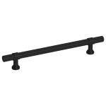 vidaXL Mânere de dulap, 10 buc., negru, 128 mm, oțel inoxidabil vidaXL Mânere de dulap, 10 buc., negru, 128 mm, oțel inoxidabil