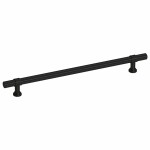 vidaXL Mânere de dulap, 5 buc., negru, 192 mm, oțel inoxidabil vidaXL Mânere de dulap, 5 buc., negru, 192 mm, oțel inoxidabil