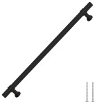 vidaXL Mânere de dulap, 5 buc., negru, 224 mm, oțel inoxidabil vidaXL Mânere de dulap, 5 buc., negru, 224 mm, oțel inoxidabil