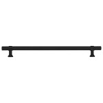 vidaXL Mânere de dulap, 5 buc., negru, 224 mm, oțel inoxidabil vidaXL Mânere de dulap, 5 buc., negru, 224 mm, oțel inoxidabil
