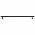 vidaXL Mânere de dulap, 5 buc., negru, 320 mm, oțel inoxidabil vidaXL Mânere de dulap, 5 buc., negru, 320 mm, oțel inoxidabil
