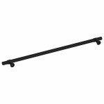 vidaXL Mânere de dulap, 5 buc., negru, 320 mm, oțel inoxidabil vidaXL Mânere de dulap, 5 buc., negru, 320 mm, oțel inoxidabil