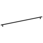 vidaXL Mânere de dulap, 5 buc., negru, 480 mm, oțel inoxidabil vidaXL Mânere de dulap, 5 buc., negru, 480 mm, oțel inoxidabil