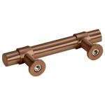 vidaXL Mânere de dulap, 10 buc., bronz, 64 mm, oțel inoxidabil vidaXL Mânere de dulap, 10 buc., bronz, 64 mm, oțel inoxidabil