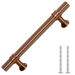 vidaXL Mânere de dulap, 10 buc., bronz, 96 mm, oțel inoxidabil vidaXL Mânere de dulap, 10 buc., bronz, 96 mm, oțel inoxidabil