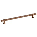vidaXL Mânere de dulap, 5 buc., bronz, 192 mm, oțel inoxidabil