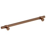 vidaXL Mânere de dulap, 5 buc., bronz, 192 mm, oțel inoxidabil
