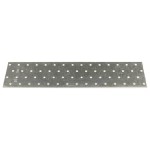 vidaXL Plăci perforate, 20 buc., 2 mm, 300x80 mm, oțel galvanizat vidaXL Plăci perforate, 20 buc., 2 mm, 300x80 mm, oțel galvanizat