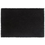 vidaXL Covoraș de ușă, 2 buc., negru, 40x60 cm, fibre de cocos vidaXL Covoraș de ușă, 2 buc., negru, 40x60 cm, fibre de cocos