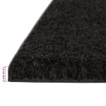 vidaXL Covoraș de ușă, 2 buc., negru, 40x60 cm, fibre de cocos vidaXL Covoraș de ușă, 2 buc., negru, 40x60 cm, fibre de cocos