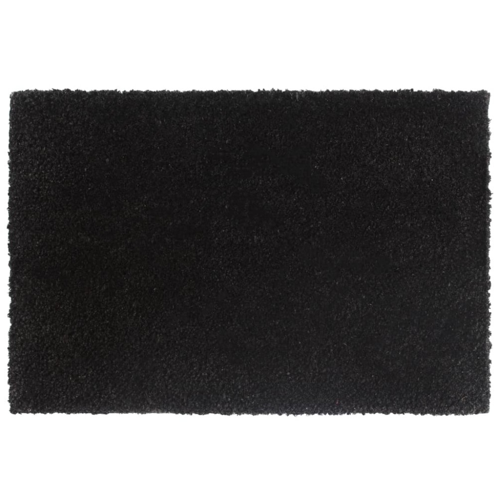 vidaXL Covoraș de ușă, 5 buc., negru, 40x60 cm, fibre de cocos