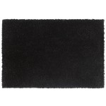vidaXL Covoraș de ușă, 5 buc., negru, 40x60 cm, fibre de cocos vidaXL Covoraș de ușă, 5 buc., negru, 40x60 cm, fibre de cocos