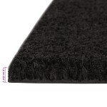 vidaXL Covoraș de ușă, 5 buc., negru, 40x60 cm, fibre de cocos vidaXL Covoraș de ușă, 5 buc., negru, 40x60 cm, fibre de cocos