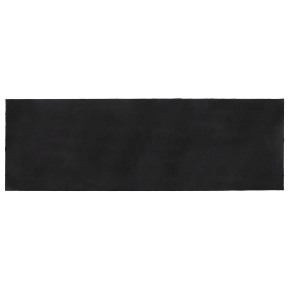 vidaXL Covoraș de ușă, Gri închis, 100x300 cm, fibre de cocos