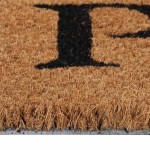 vidaXL Covoraș de ușă, natural, 45x75 cm, fibre de cocos vidaXL Covoraș de ușă, natural, 45x75 cm, fibre de cocos
