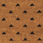 vidaXL Covoraș de ușă, natural, 40x60 cm, fibre de cocos