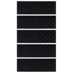 vidaXL Trepte de scară, 5 buc., 25x75 cm, cauciuc vidaXL Trepte de scară, 5 buc., 25x75 cm, cauciuc