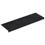 vidaXL Trepte de scară, 10 buc., 25x75 cm, cauciuc vidaXL Trepte de scară, 10 buc., 25x75 cm, cauciuc