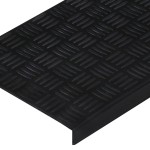 vidaXL Trepte de scară, 10 buc., 25x75 cm, cauciuc vidaXL Trepte de scară, 10 buc., 25x75 cm, cauciuc