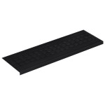 vidaXL Trepte de scară, 5 buc., 25x75 cm, cauciuc vidaXL Trepte de scară, 5 buc., 25x75 cm, cauciuc