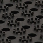 vidaXL Covoraș de ușă dreptunghiular, 40x60 cm, cauciuc