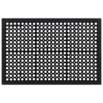 vidaXL Covoraș de ușă dreptunghiular, 60x90 cm, cauciuc