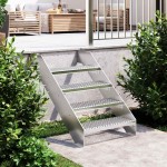 vidaXL Treaptă tip grătar, 60x24x7 cm, oțel galvanizat vidaXL Treaptă tip grătar, 60x24x7 cm, oțel galvanizat