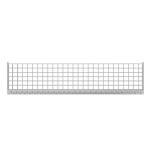 vidaXL Treaptă tip grătar, 100x24x7 cm, oțel galvanizat