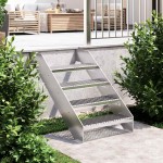 vidaXL Treaptă tip grătar, 60x24x7 cm, oțel galvanizat vidaXL Treaptă tip grătar, 60x24x7 cm, oțel galvanizat