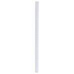vidaXL Folie fereastră, design sablat cu dungi, 60x1000 cm, PVC vidaXL Folie fereastră, design sablat cu dungi, 60x1000 cm, PVC