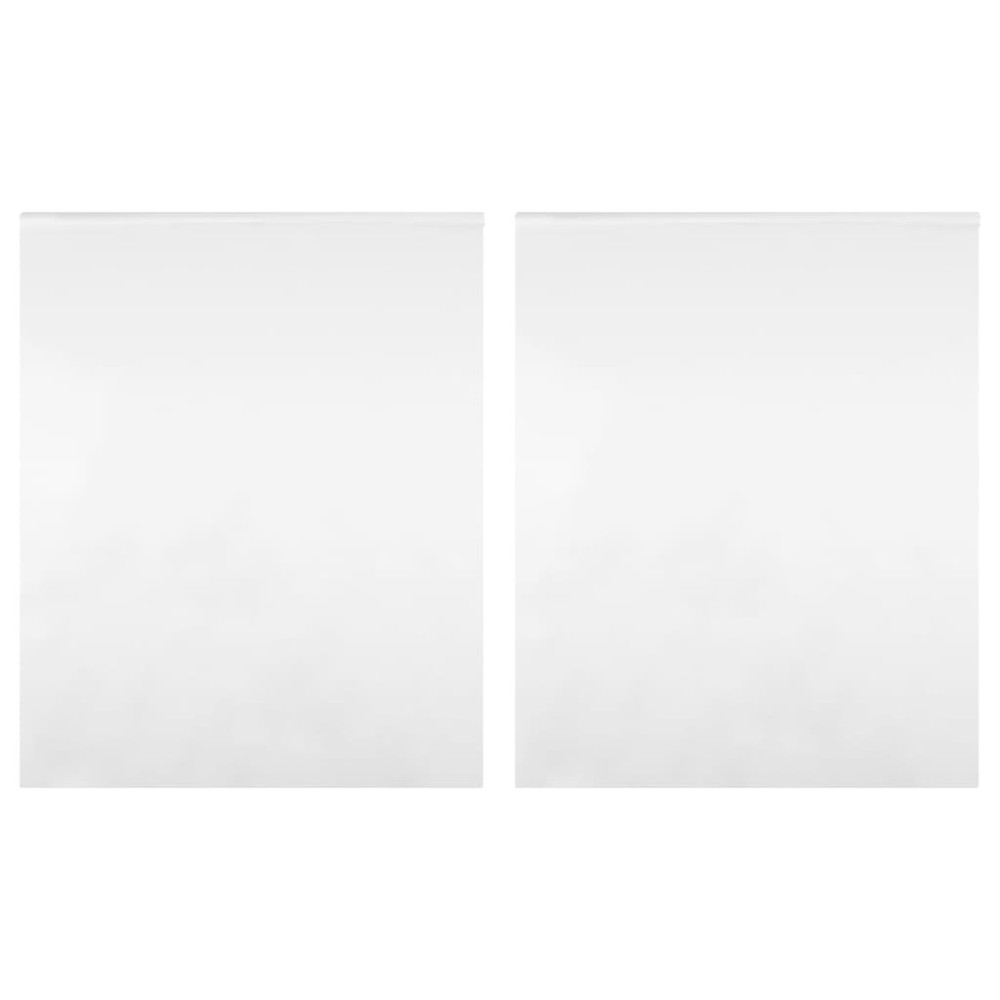 vidaXL Folii autoadezive pentru oglindă, 2 buc., 60x100 cm, PET