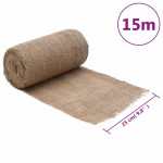 vidaXL Rulou de iută, 0,25x15 m, iută 100%, 200 g/m²