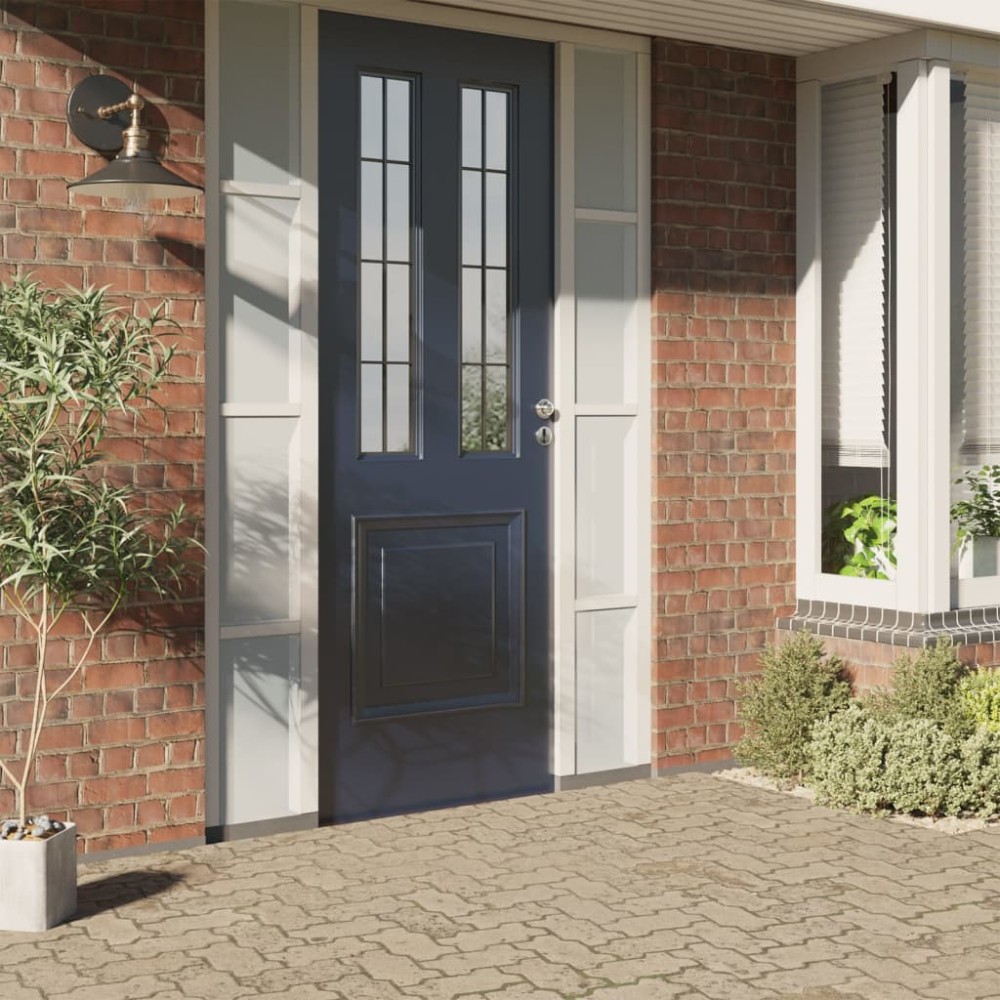 vidaXL Folie fereastră, statică/mată, alb, 60x500 cm, PVC