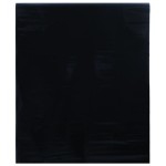 vidaXL Folie pentru fereastră statică, negru mat, 60x2000 cm, PVC