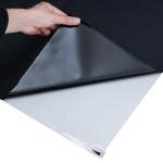 vidaXL Folie pentru fereastră statică, negru mat, 90x2000 cm, PVC