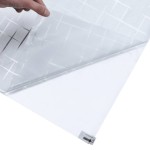 vidaXL Folie fereastră mată, model stele, 60x500 cm, PVC vidaXL Folie fereastră mată, model stele, 60x500 cm, PVC