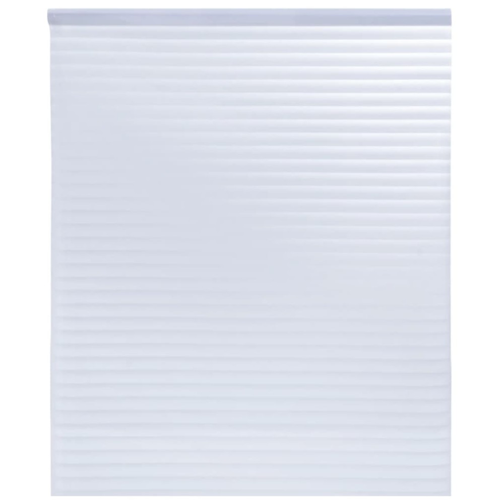 vidaXL Folie fereastră mată, model dungi, 90x500 cm, PVC