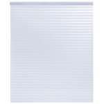 vidaXL Folie fereastră mată, model dungi, 90x500 cm, PVC vidaXL Folie fereastră mată, model dungi, 90x500 cm, PVC