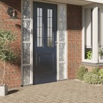 vidaXL Folie fereastră mată, model sablat cu floare, 60x500 cm, PVC