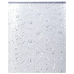 vidaXL Folie fereastră, model sablat cu floare, 90x500 cm, PVC vidaXL Folie fereastră, model sablat cu floare, 90x500 cm, PVC