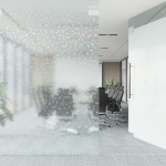 vidaXL Folie fereastră mată, model curcubeu 3D, 45x500 cm, PVC vidaXL Folie fereastră mată, model curcubeu 3D, 45x500 cm, PVC