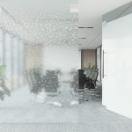 vidaXL Folie fereastră mată, model curcubeu 3D, 45x2000 cm, PVC vidaXL Folie fereastră mată, model curcubeu 3D, 45x2000 cm, PVC