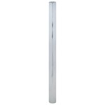 vidaXL Folie solară efect reflectorizant static argintiu 90x1000cm PVC