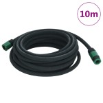 vidaXL Furtun poros de grădină, negru, 0,6", 10 m, cauciuc vidaXL Furtun poros de grădină, negru, 0,6", 10 m, cauciuc